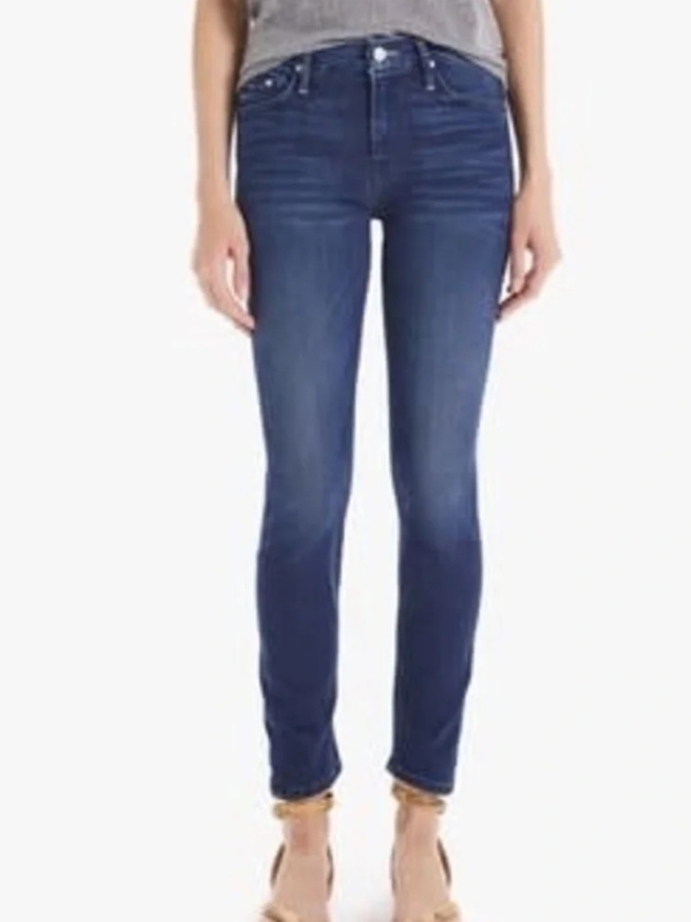 MOTHER Jeans The Looker Tongue + Chic Women's Skinny Dark Blue Women’s size 30
